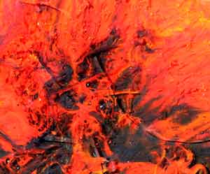 Glass Painting Wildfire 2