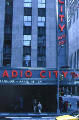 At Radio City Music Hall
